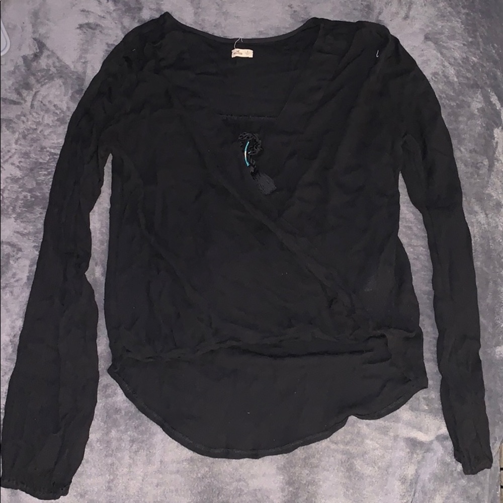 Mock Wrap Around Hollister Top